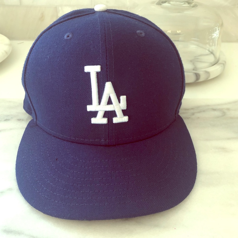 Fitted La Baseball Cap Hat - image 1